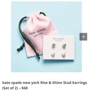 Kate Spade New York Rise & Shine Studs